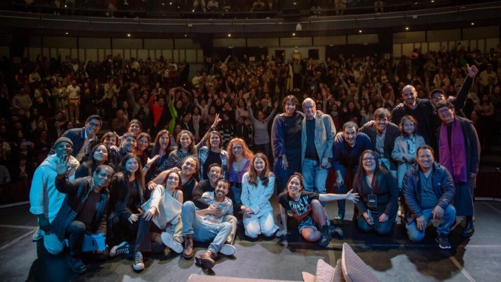 Noche de estreno en el Teatro Peruano Japonés. Foto: Los Productores/Cortesía.