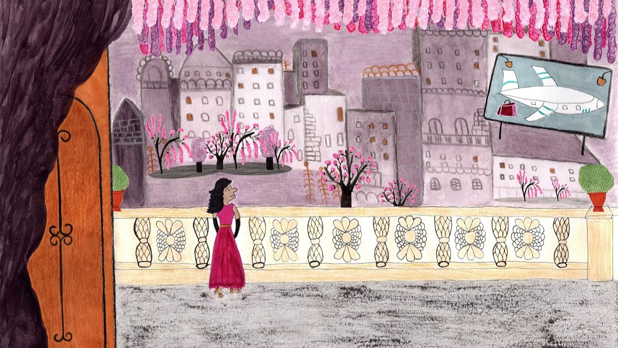 Ilustración de Carmen Plaza en 'Tú, yo. El arte de mirarse dentro'. Imagen: Difusión.
