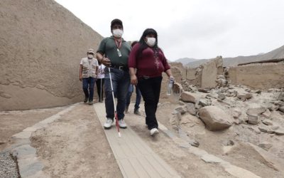 Huaycán de Cieneguilla, patrimonio accesible para personas con discapacidad. Foto: Ministerio de Cultura.