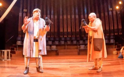 'Las aves': un juego de poderes. Foto: Karina Jiménez-Ensayo General